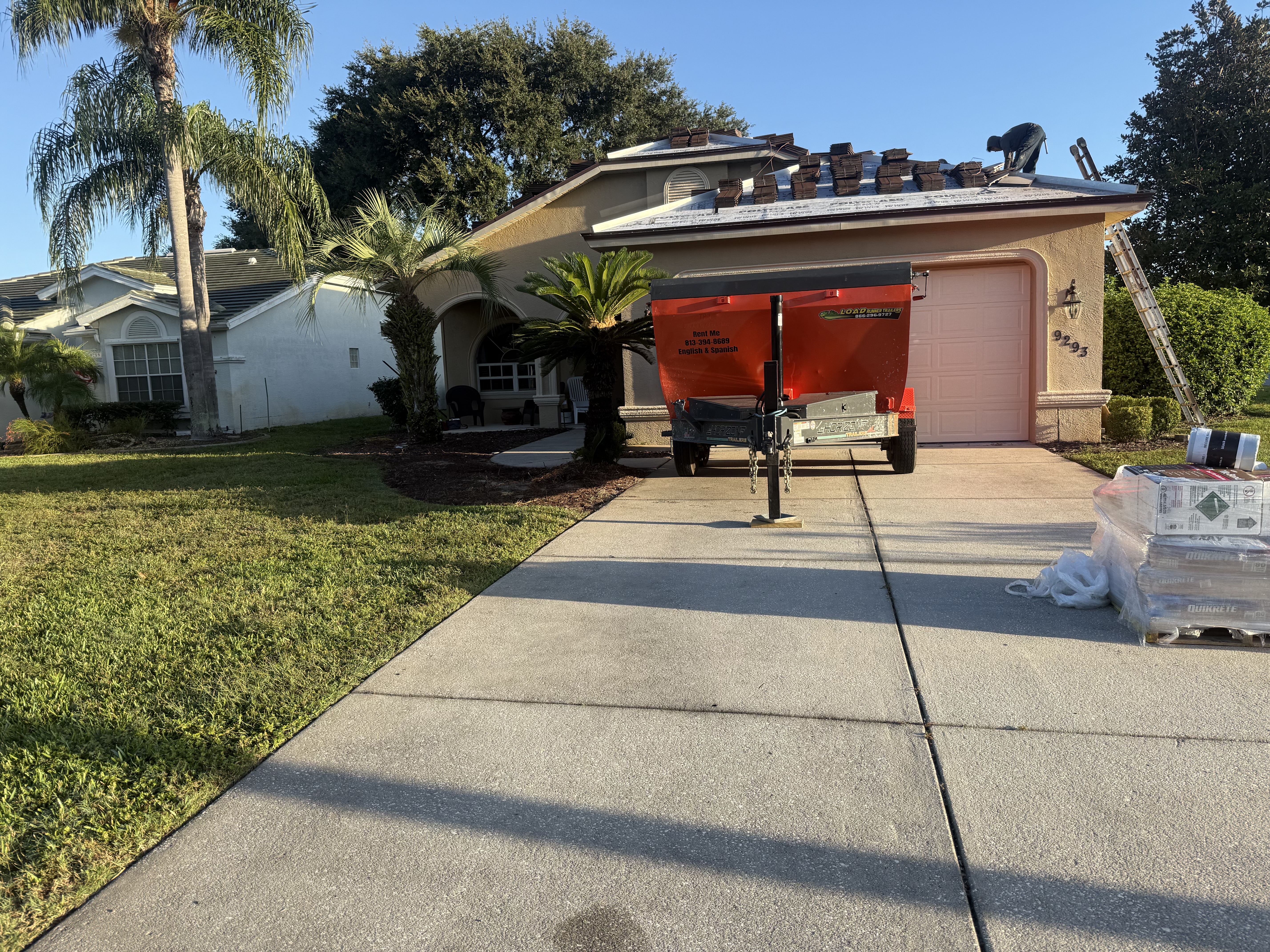 Image of Dimp trailer rental  in Tampa