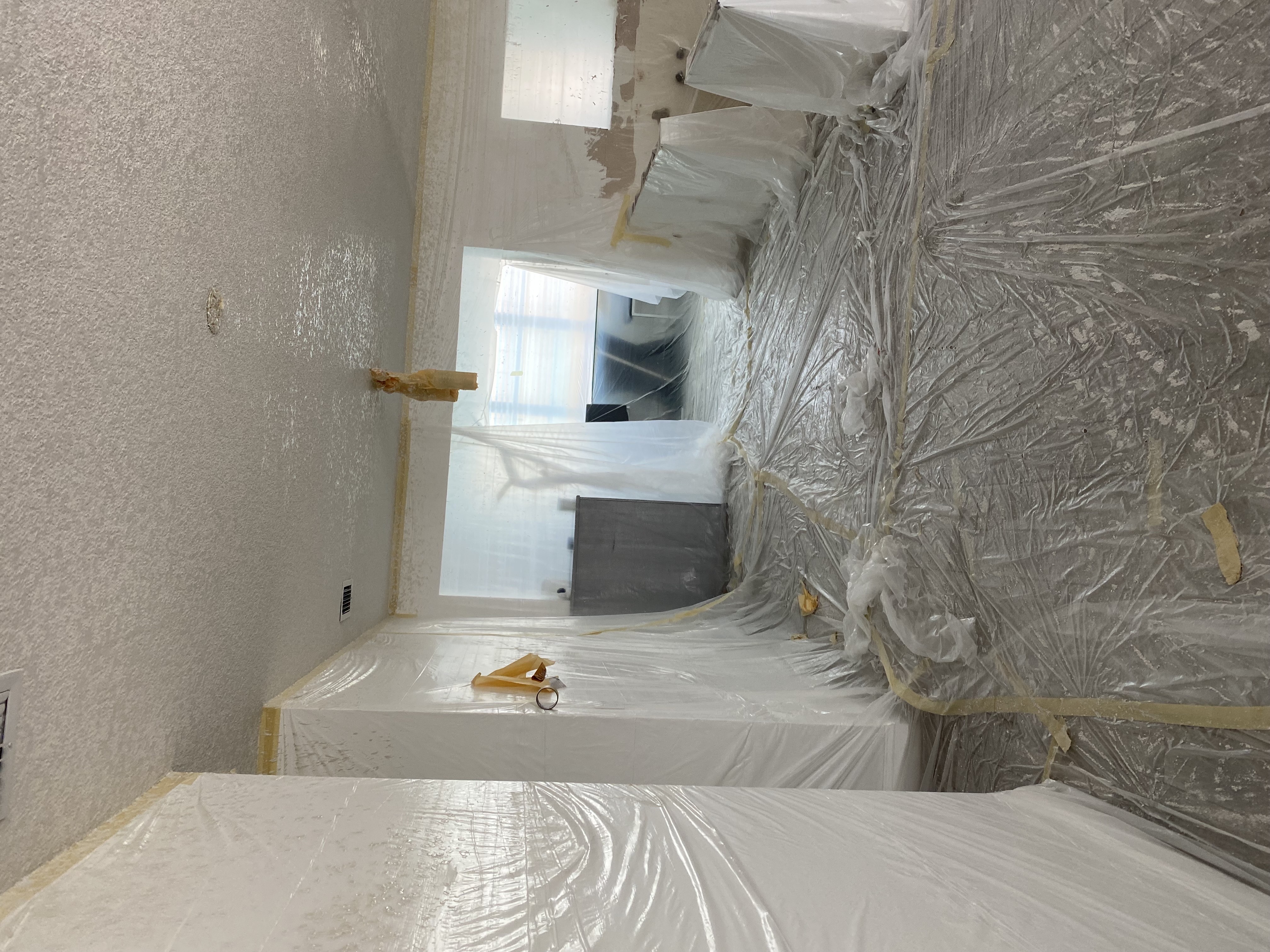 Image of popcorn ceiling removal in miami