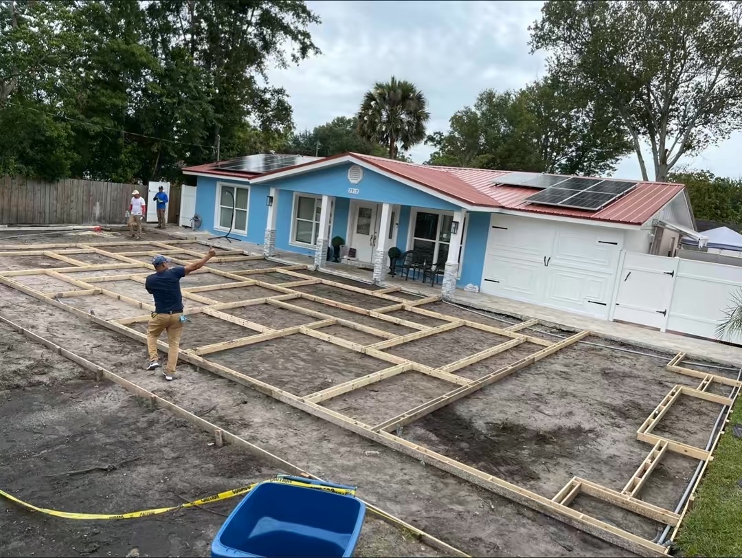 Image of full concrete in Jacksonville