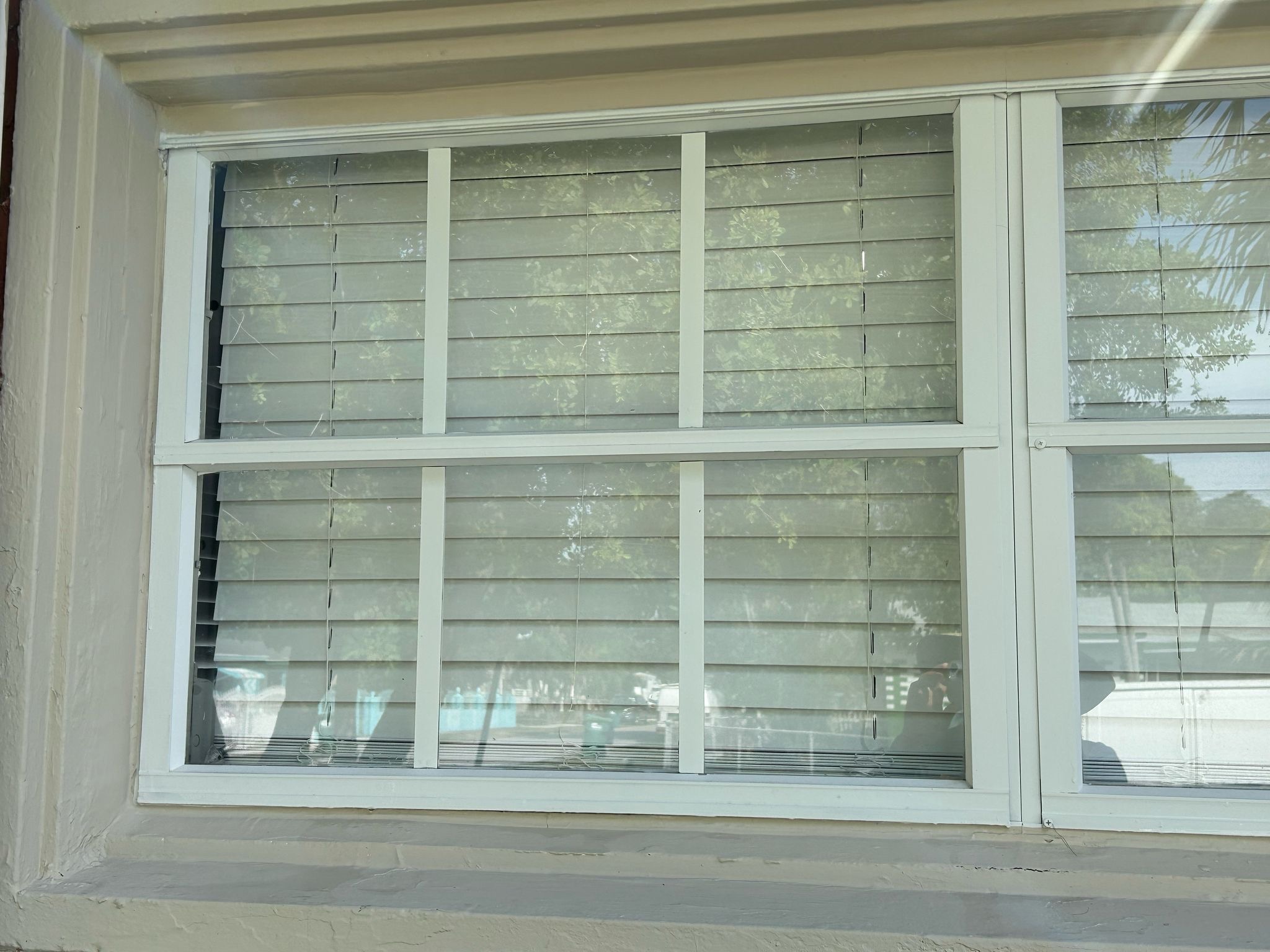 Image of high glass Windows cleaning  in Miami