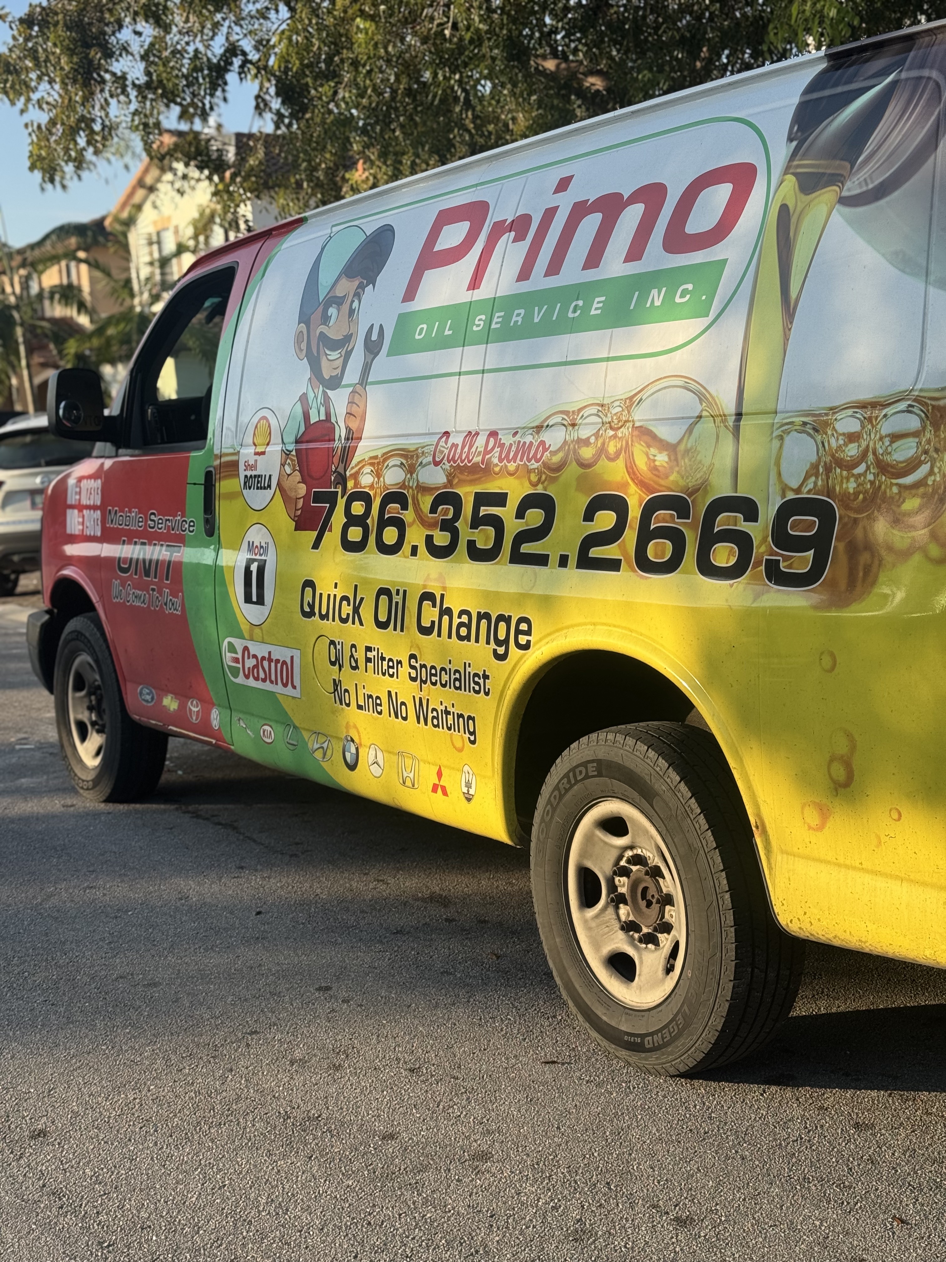 Image of cambio de aceite in Miami