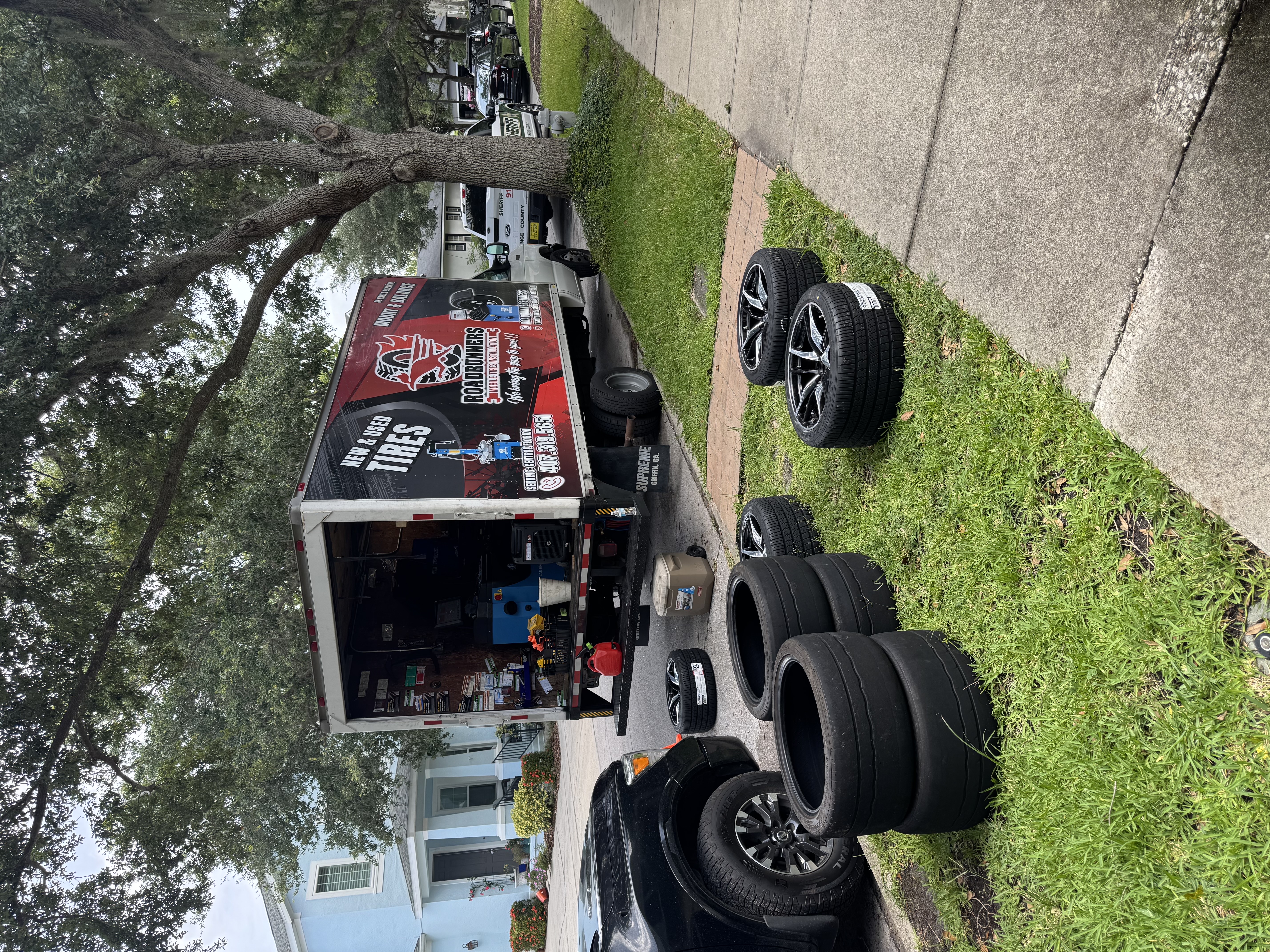 Image of mobile tire services in kissimme