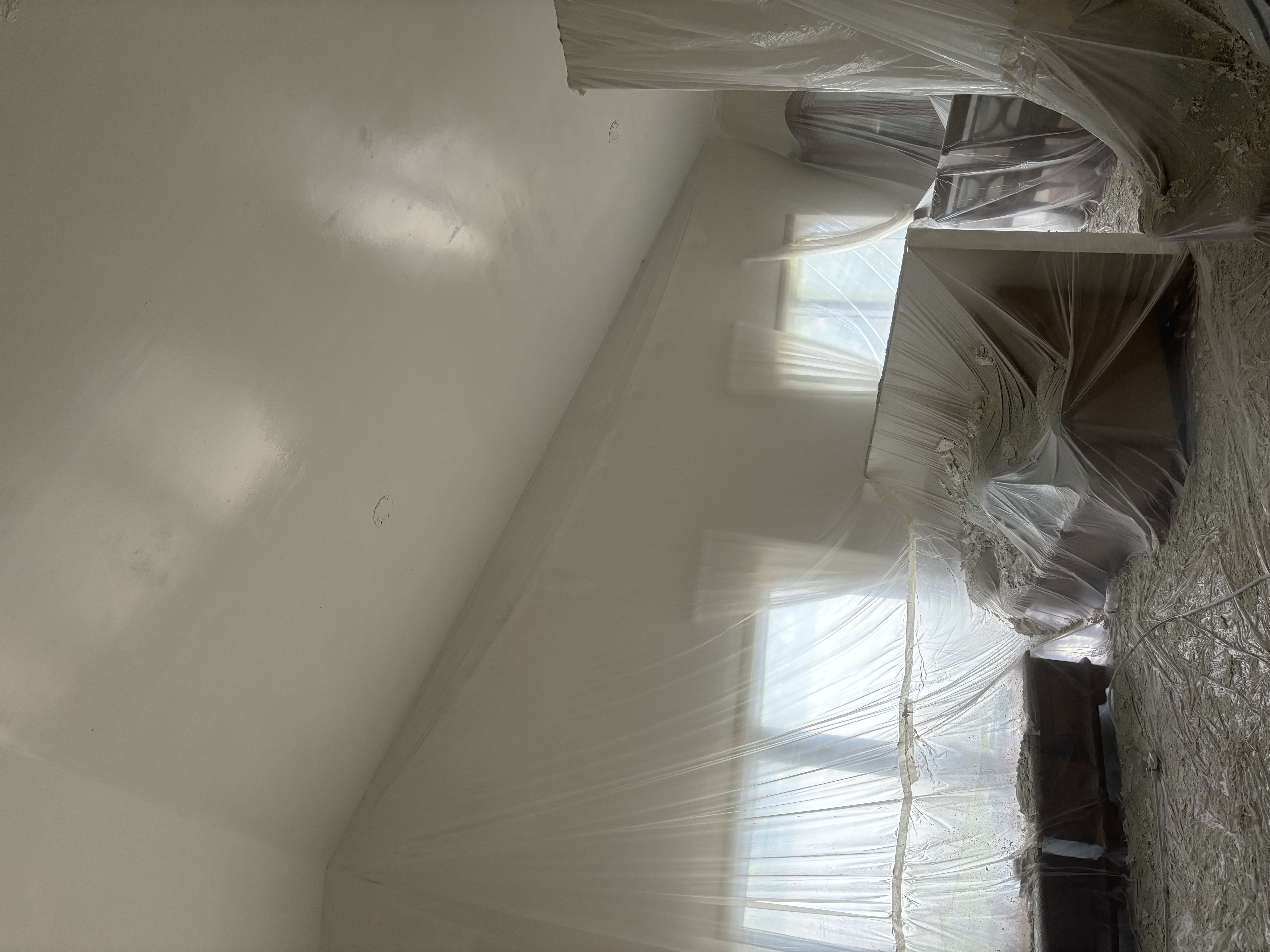 Image of popcorn ceiling removal in miami