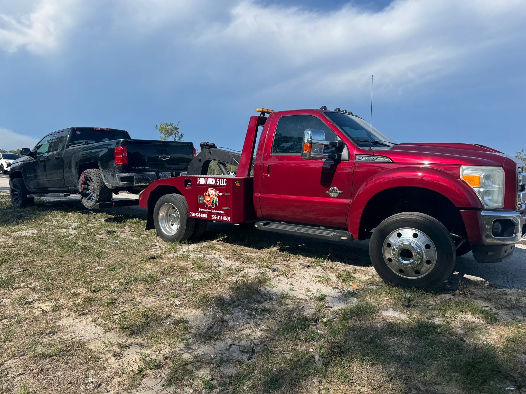Image of towing 24/7 John wick 5 in cape coral 