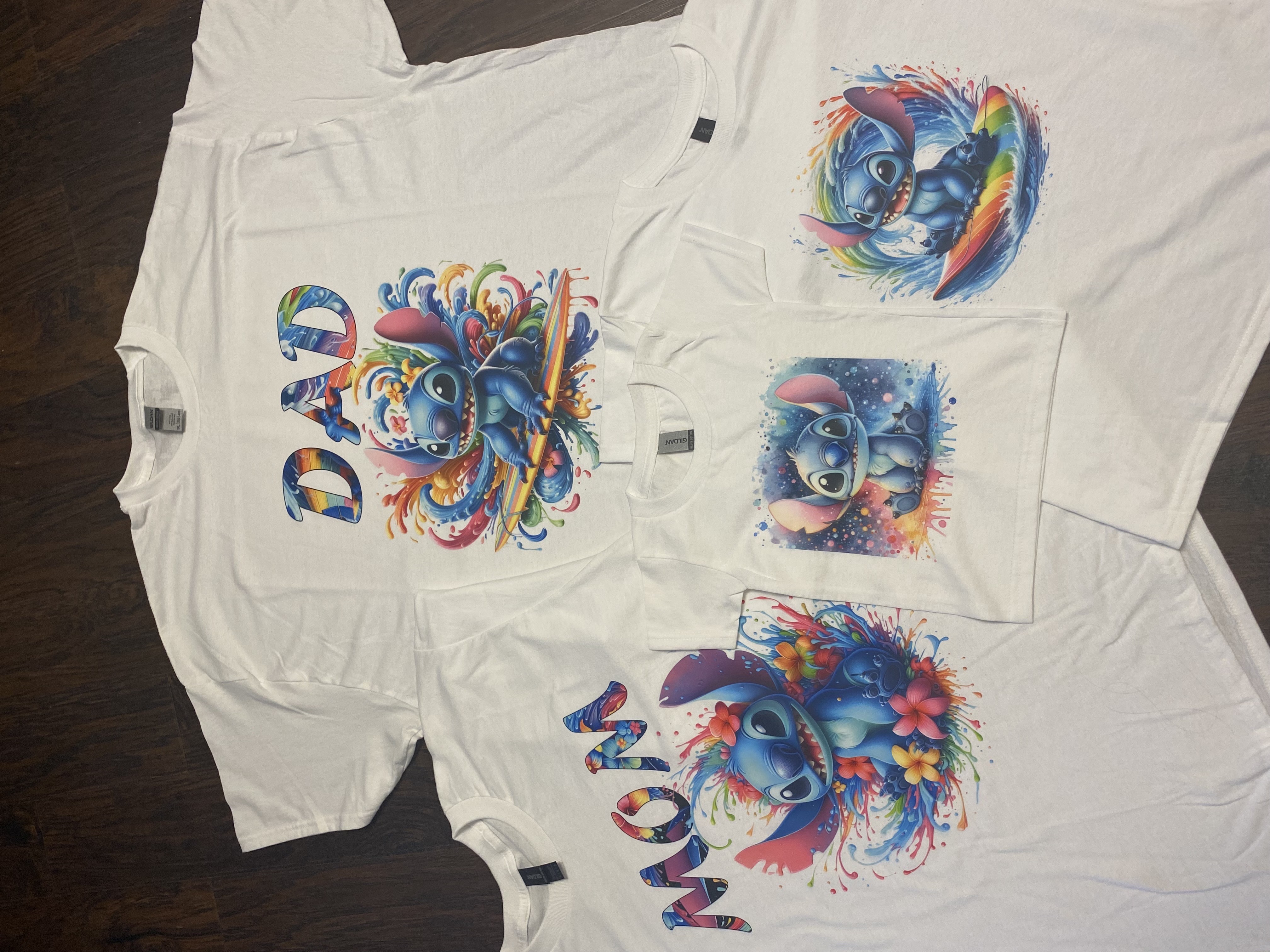 Image of Family Birthday Shirts ( Stitch ) in miami