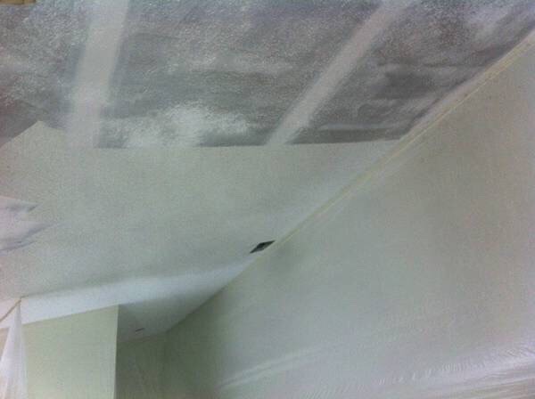 Image of popcorn ceiling removal in miami