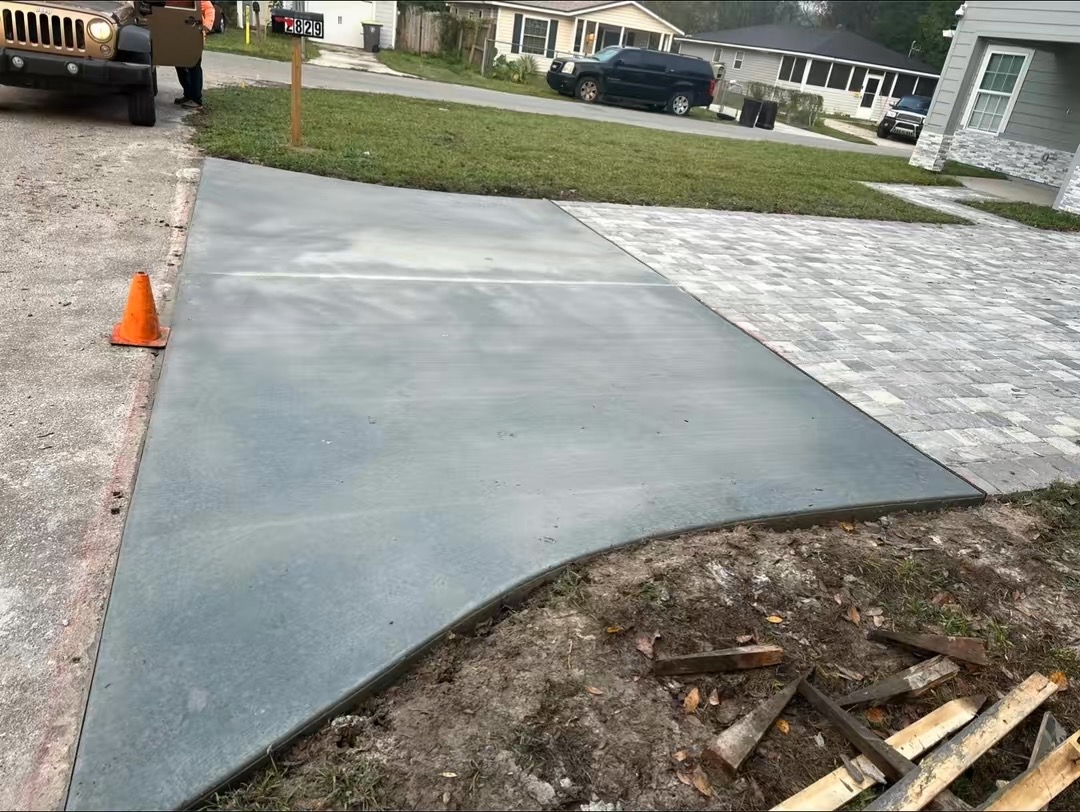 Image of full concrete in Jacksonville