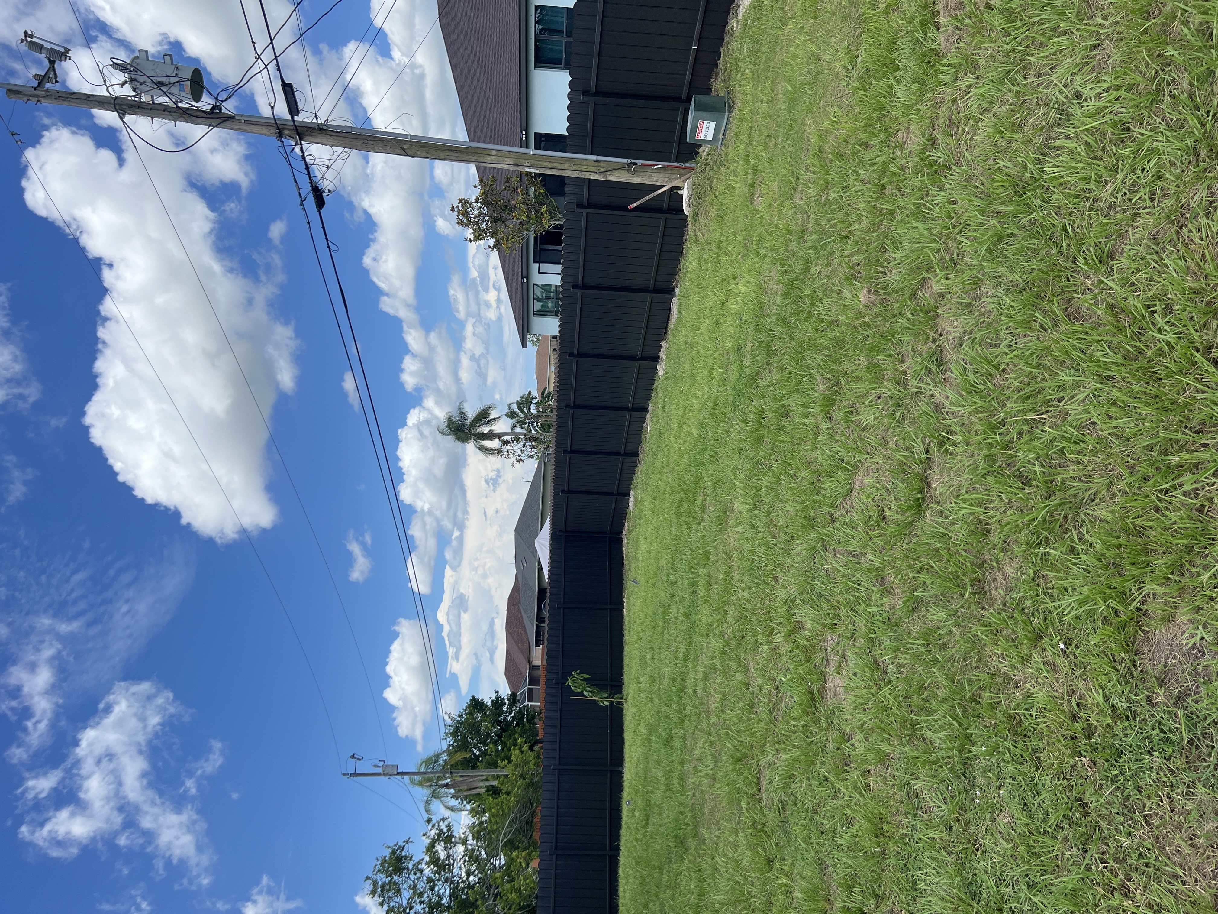 Image of fence finish in cape coral