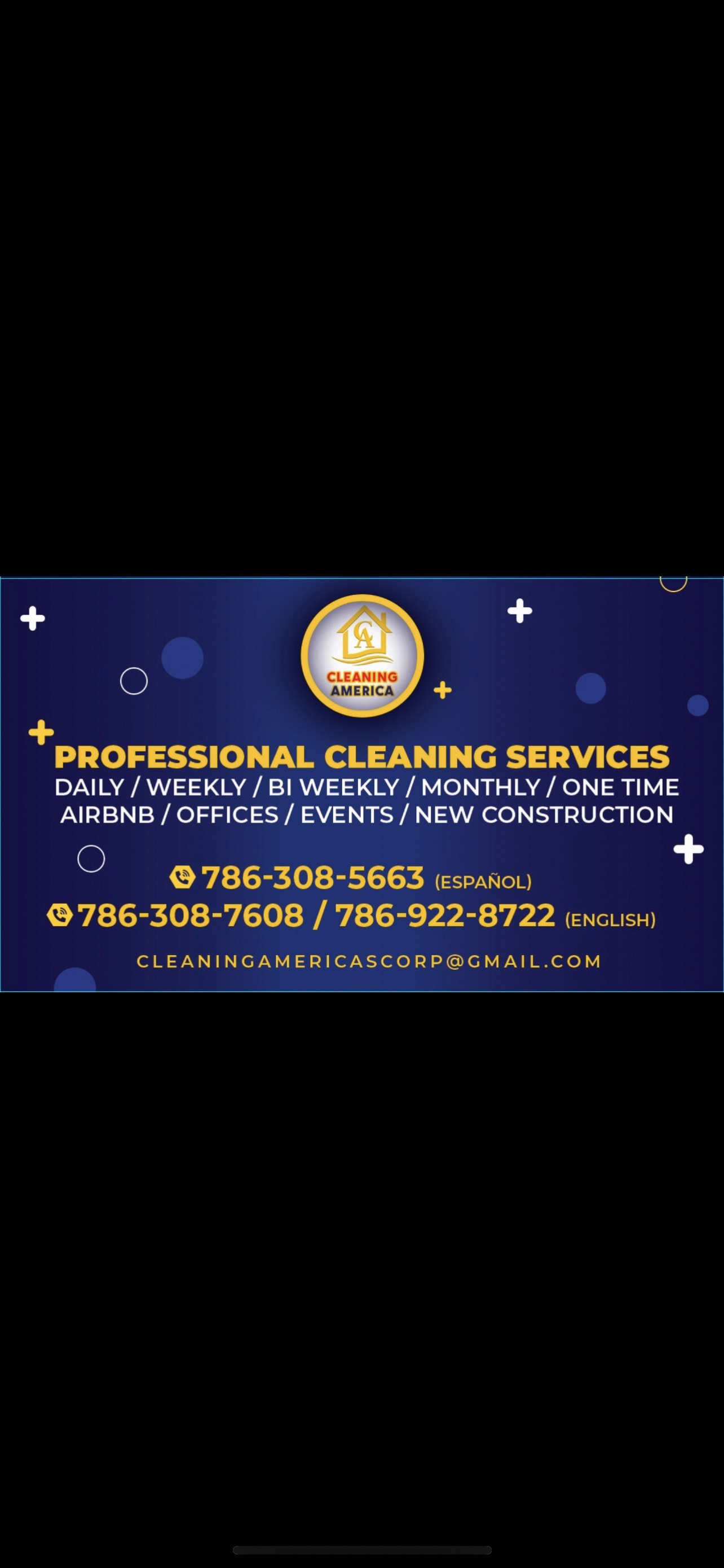 Image of servicio de limpieza profesional in Miami