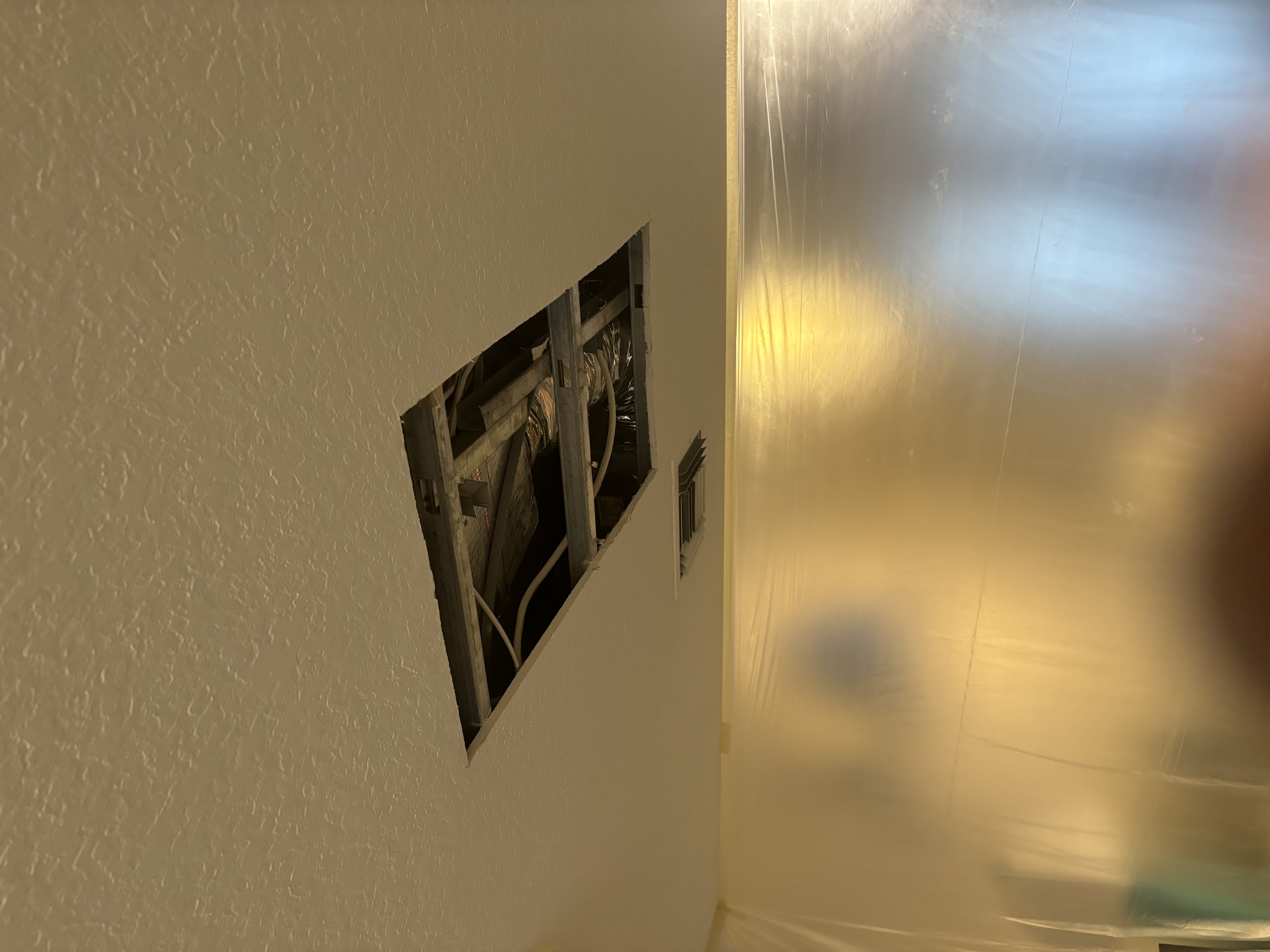 Image of popcorn ceiling removal in miami
