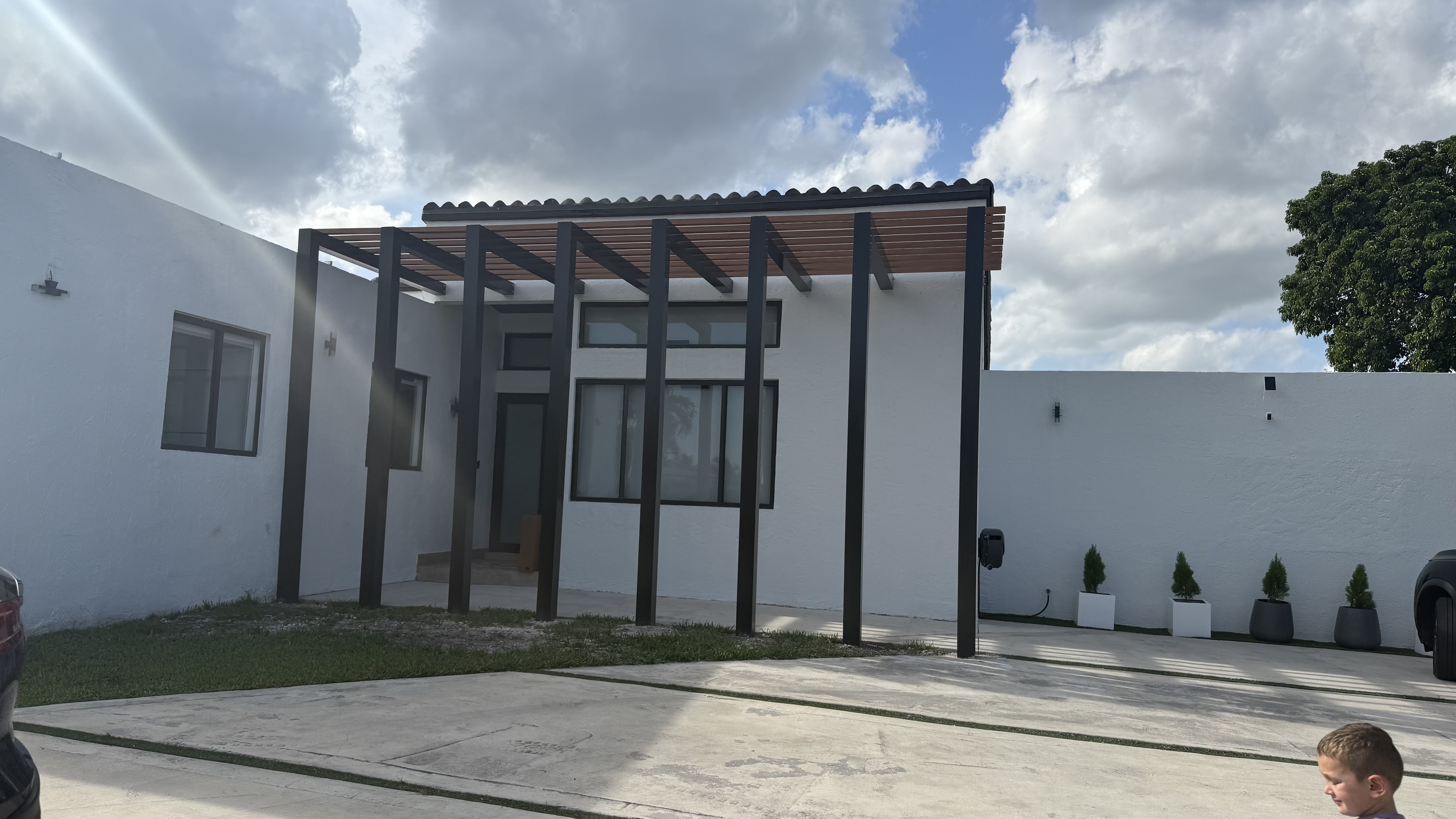 Image of pergola aluminium in miami 
