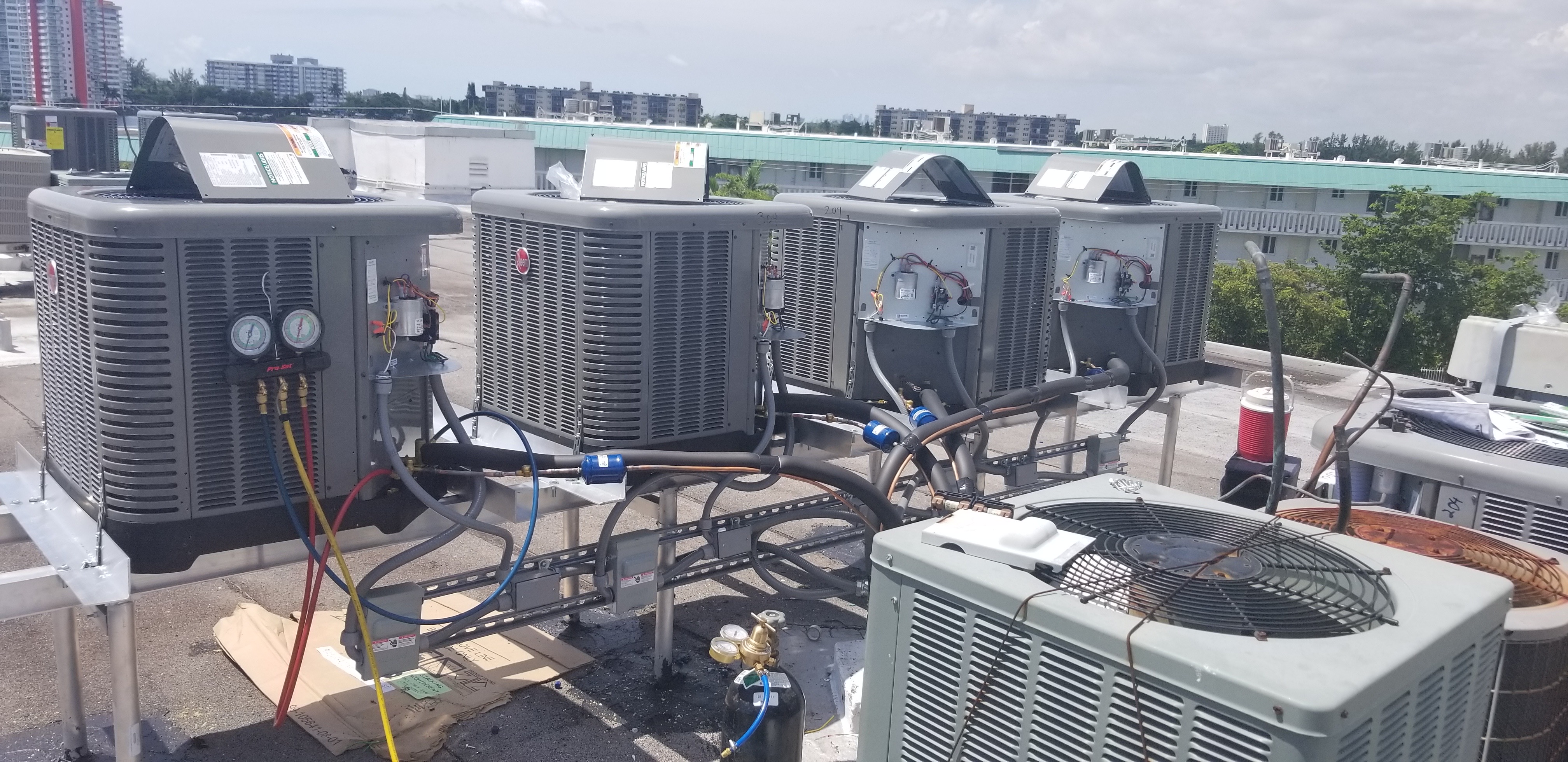 Image of installation in Miami