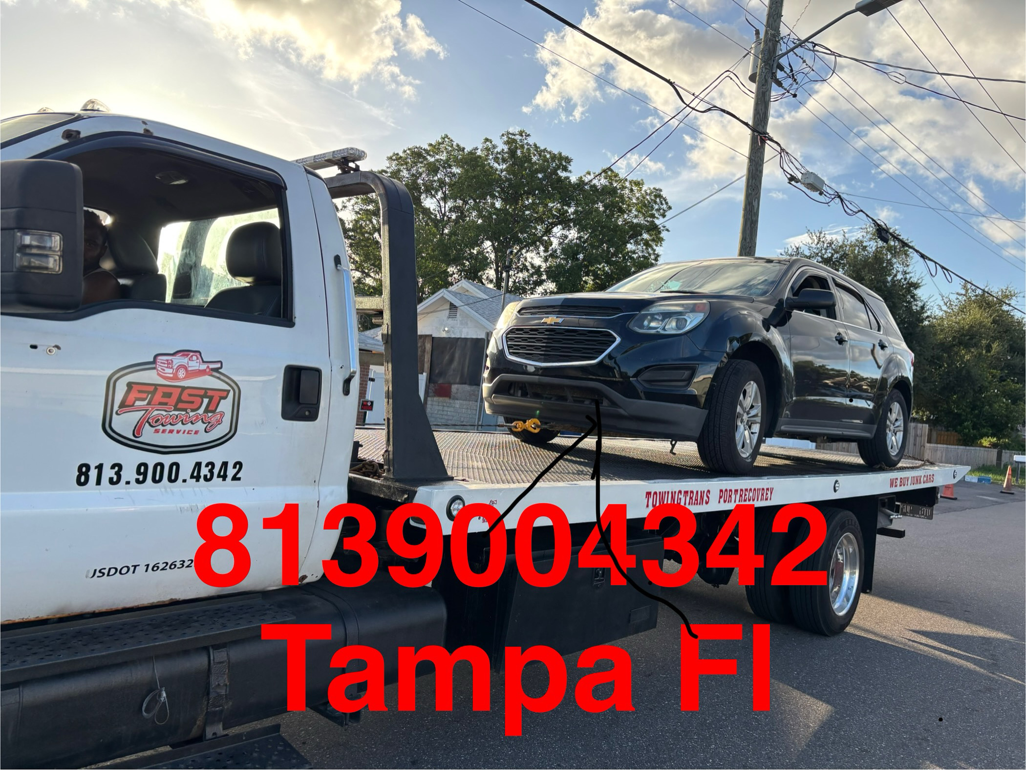 Image of servicio de grúa o remolque los mejores precios del mercado in Tampa