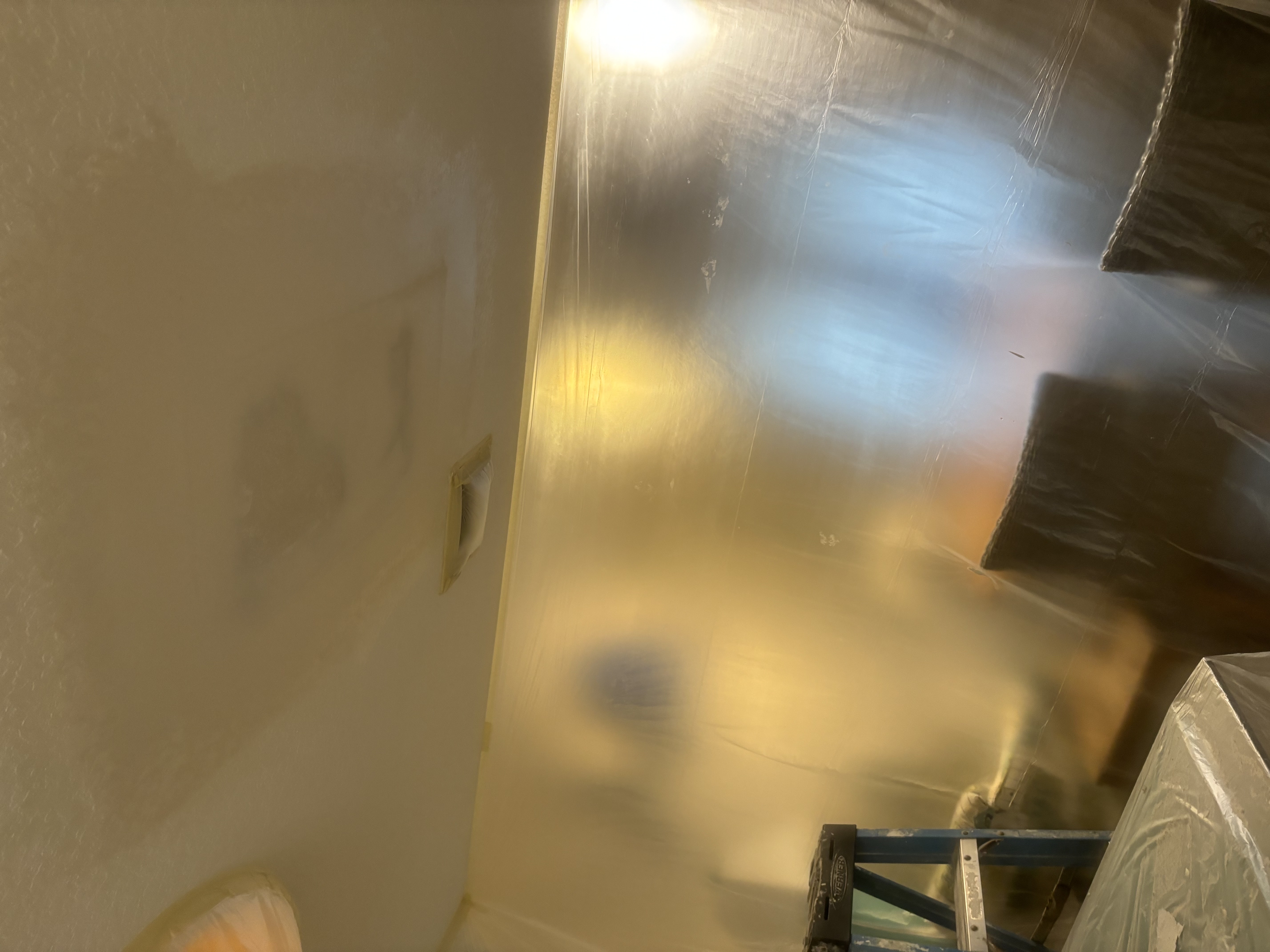 Image of popcorn ceiling removal in miami