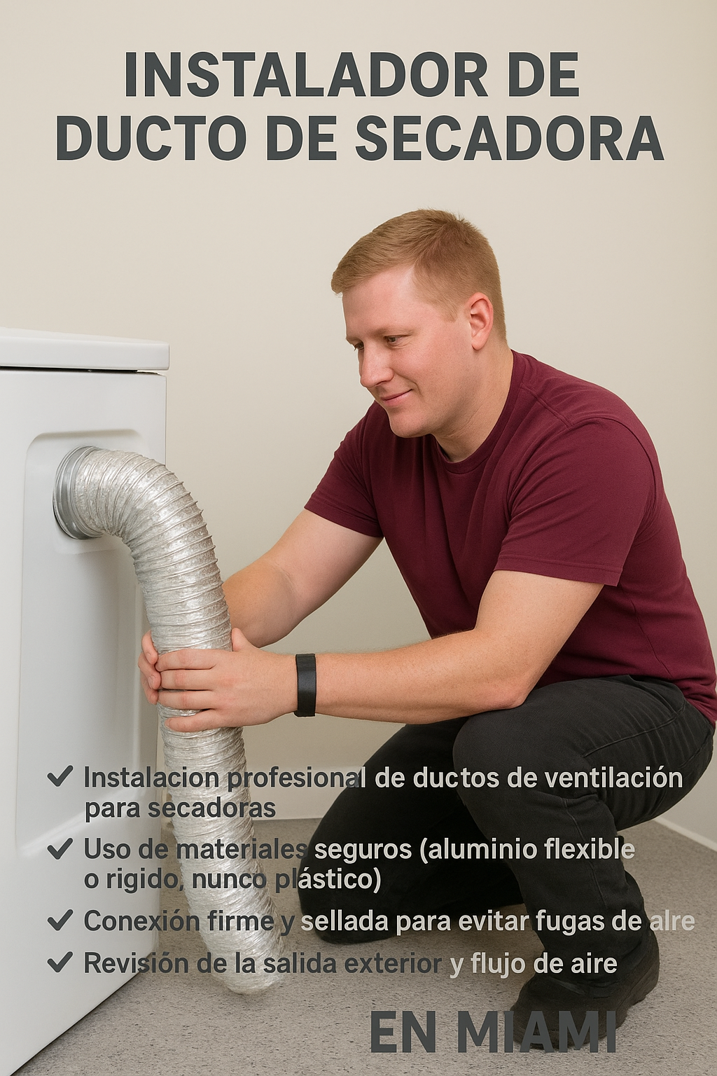 Image of technical service for LG and Samsung washing machines and dryers in Miami