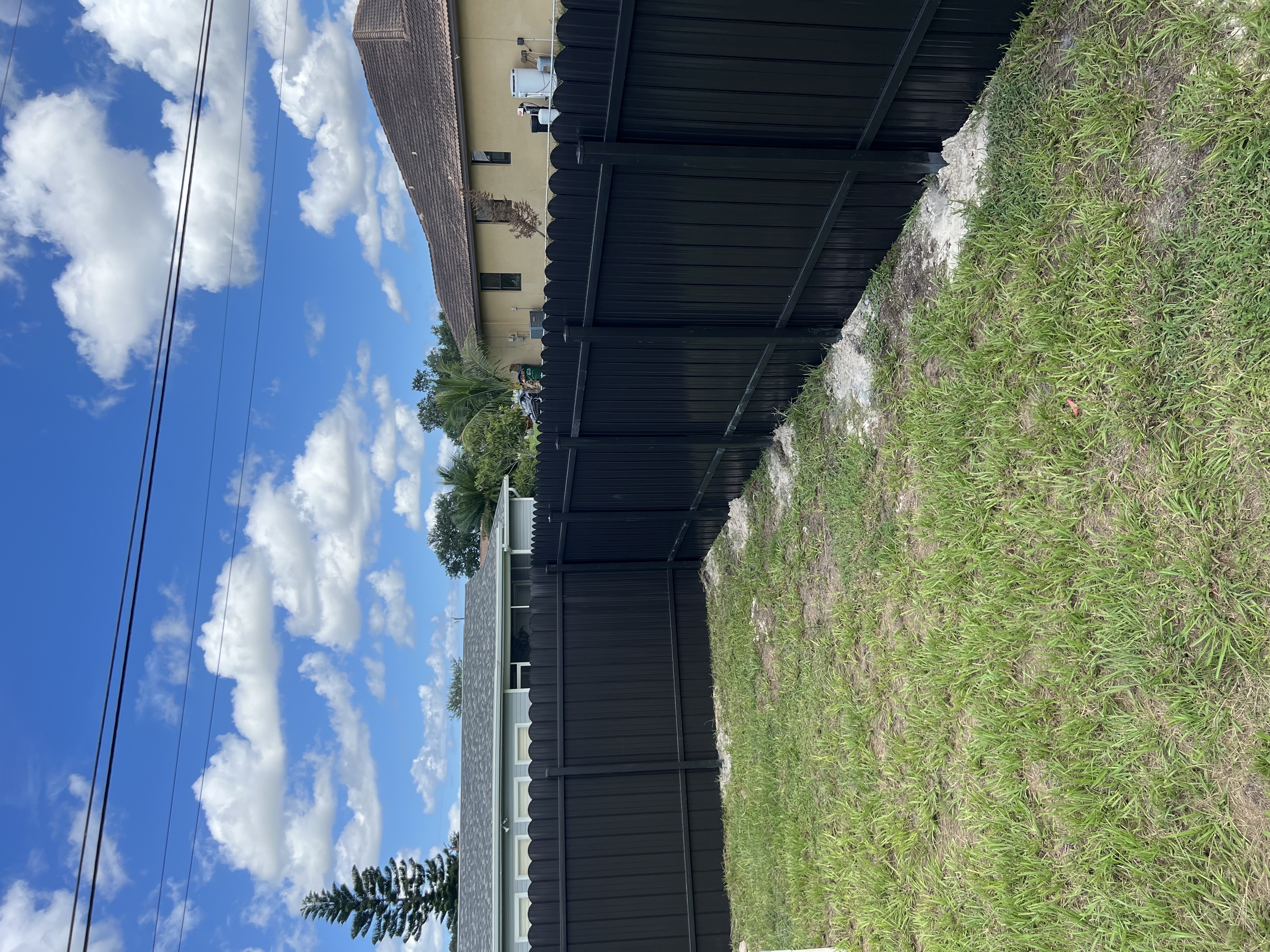 Image of fence finish in cape coral